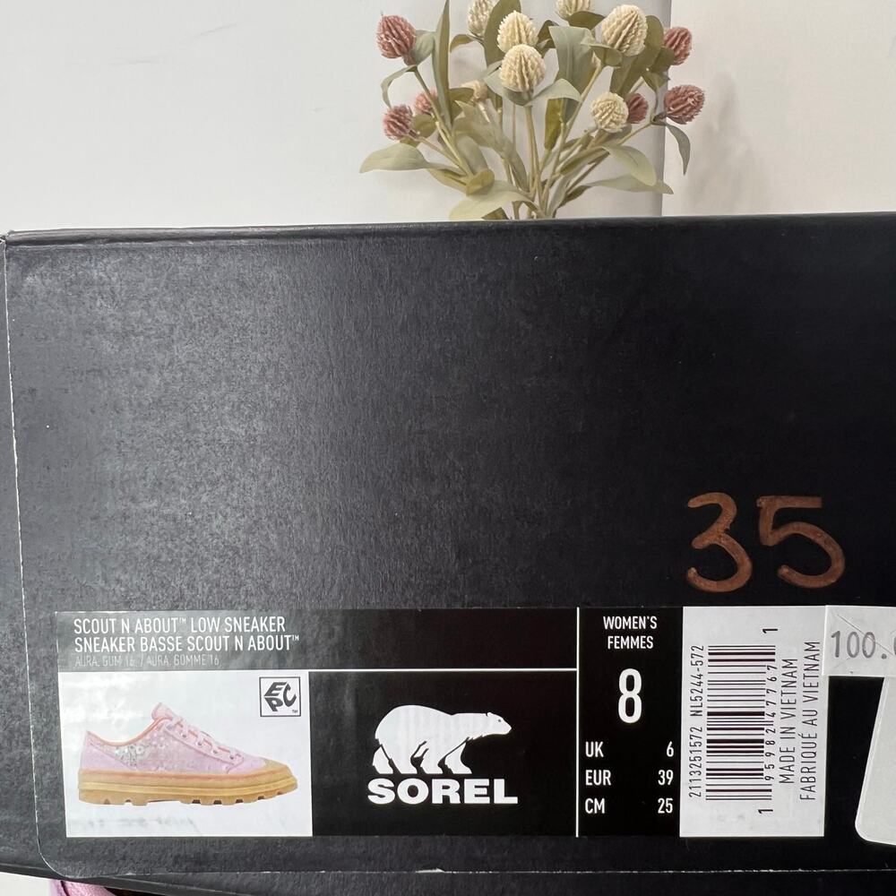 Sorel Pink and Tan Sneakers - Picture 10 of 10